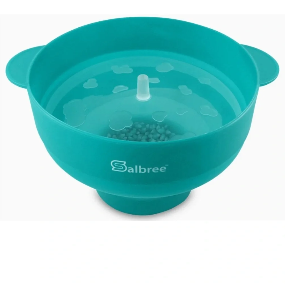 SALBREE MICROWAVE POPCORN POPPER kernel kitchen space saver silicone collapsible